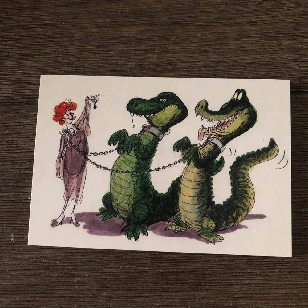 Disney Villains Postcards: Mixed Set 5 pack.
